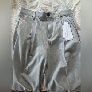 Bershka dad pants, wide leg